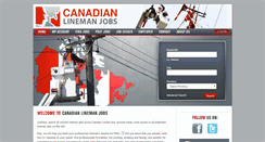 Desktop Screenshot of canadianlinemanjobs.com